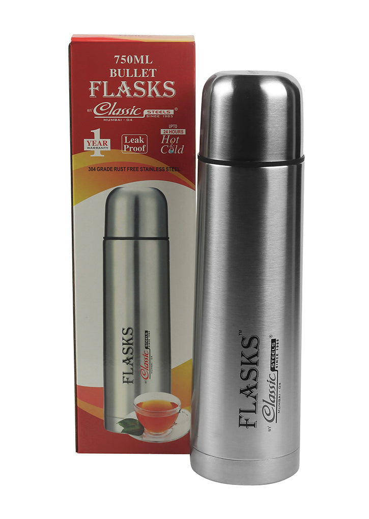 Flip Lid Flask 24 Hours Hot And Cold Vacuum Insulated Flask, Silver Thermosteel Upto 24 Hours Hot And Cold