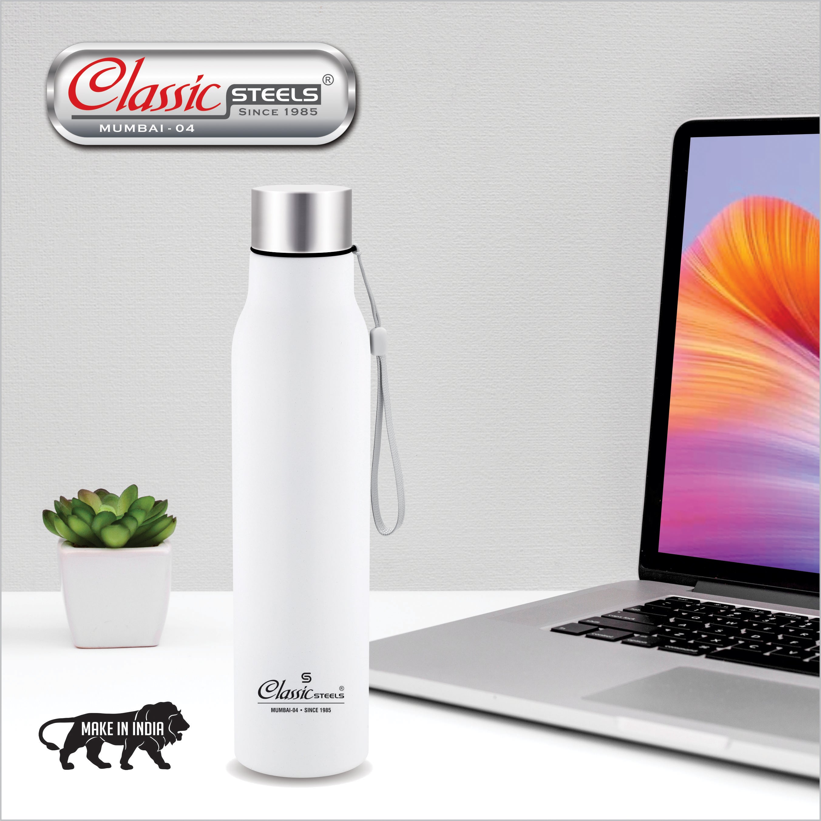 EASY JINNIE (JOINTLESS) SINGLE WALL STAINLESS STEEL BOTTLE