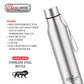 EASY JINNIE (JOINTLESS) SINGLE WALL STAINLESS STEEL BOTTLE