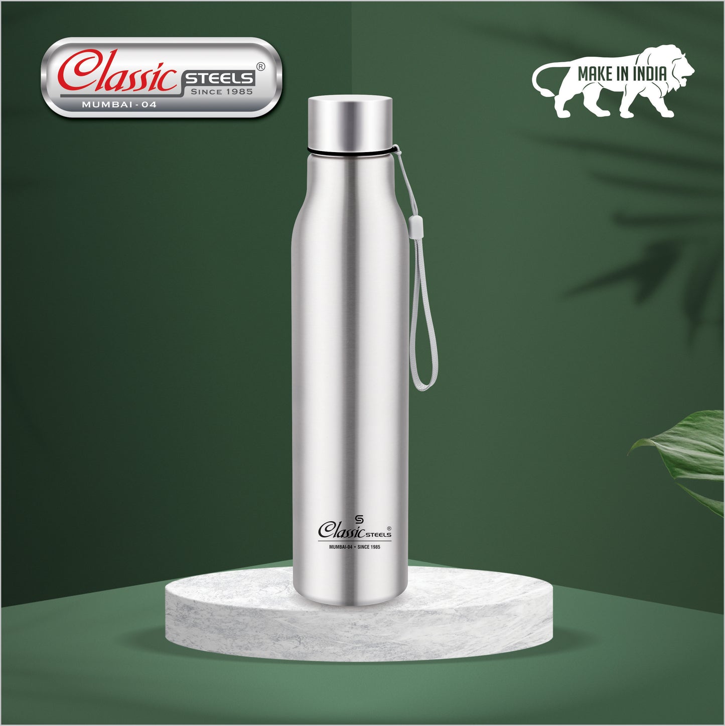 EASY JINNIE (JOINTLESS) SINGLE WALL STAINLESS STEEL BOTTLE