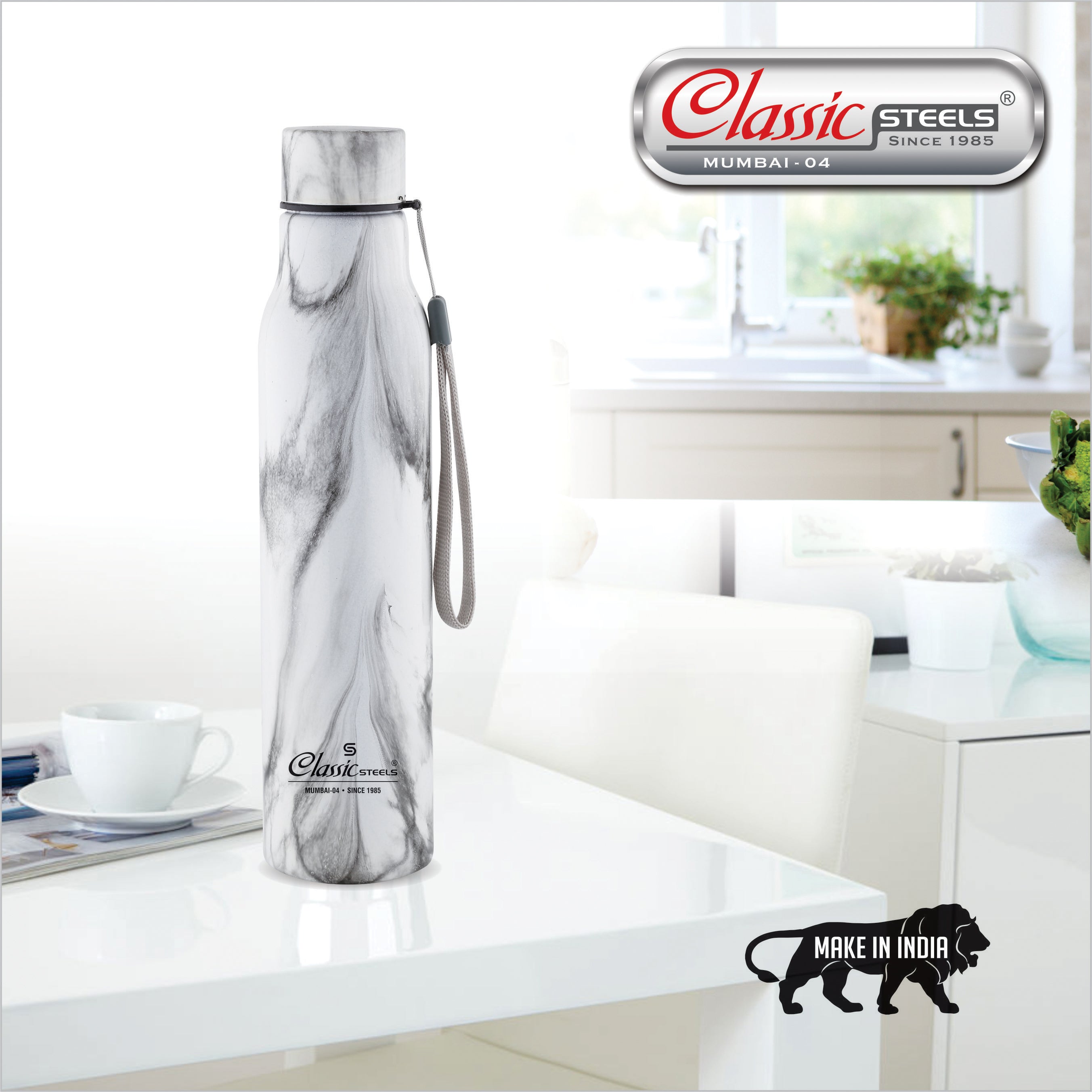 EASY JINNIE (JOINTLESS) SINGLE WALL STAINLESS STEEL BOTTLE