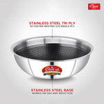 Hexa Comb Triply Tasla Without Lid
