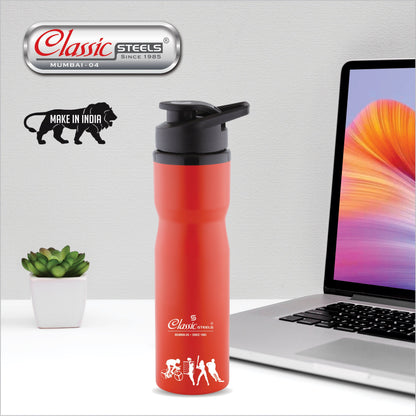 Cool Sports Single Wall Stainless Steel Water Bottle