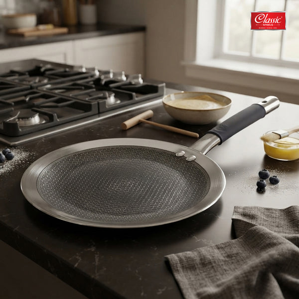 Hexa Comb Roti Tawa 26cm - 2.5mm Thic