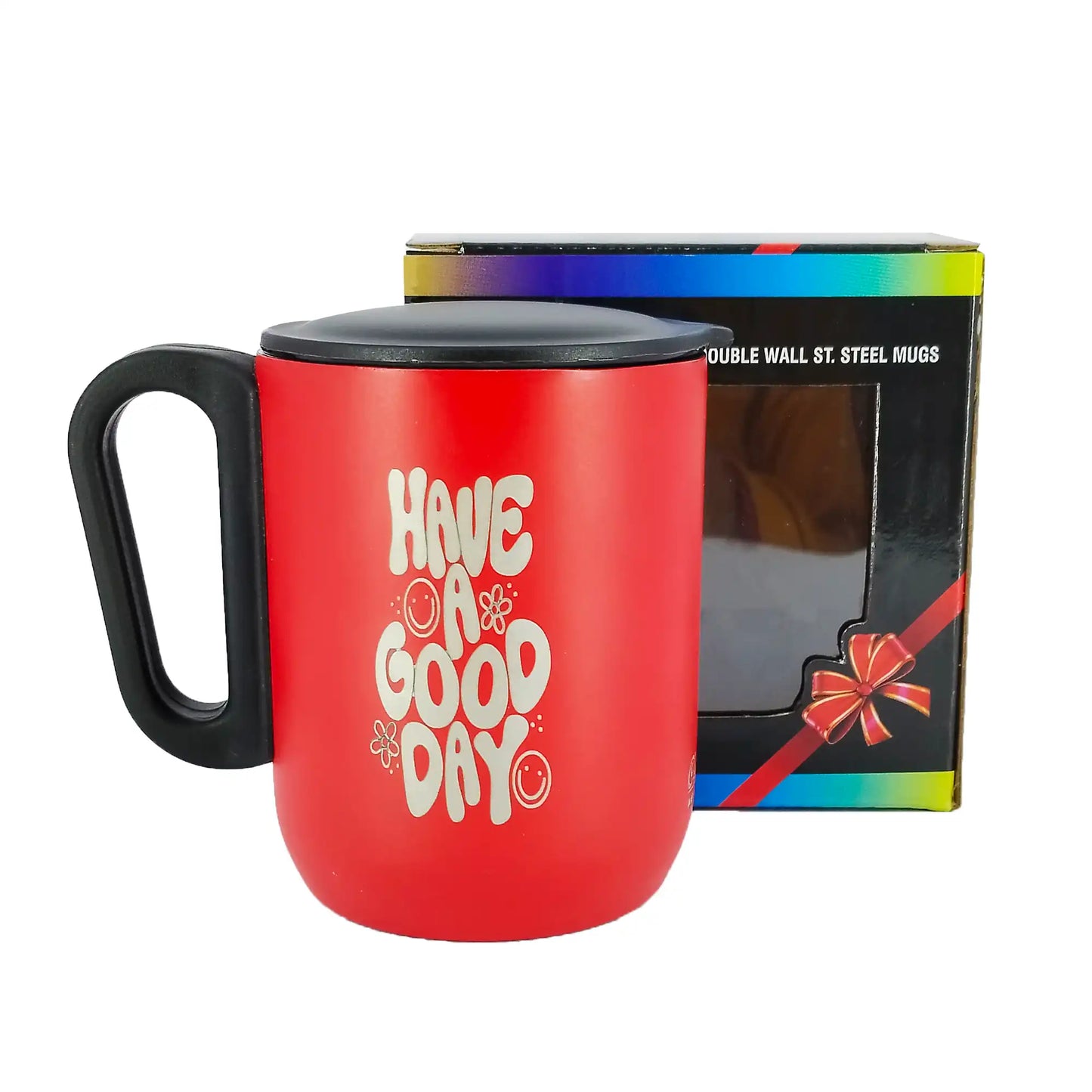 Good Day Stainless Steel Mugs