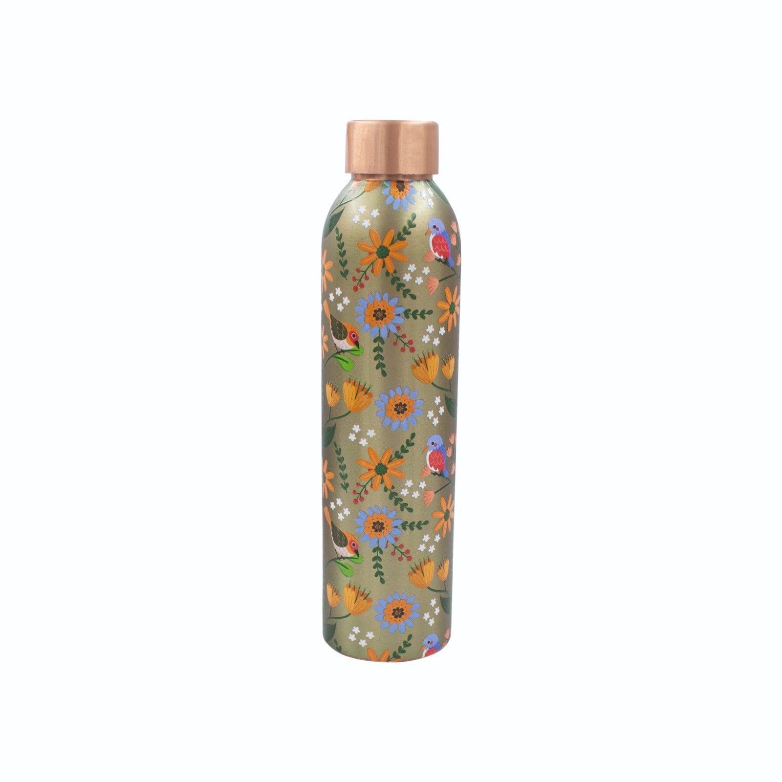 3D Textured Premium Copper Water Bottle 1000ML