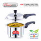 304 Stainless Steel Induction Base Outer Lid Pressure Cooker