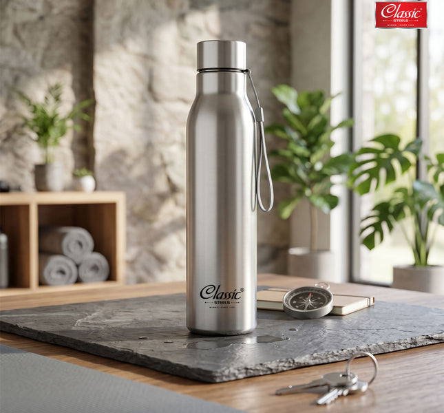 Easy Jinnie Single Wall Stainless Steel Water Bottle