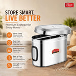 Kitchen Storage Canisters with Transparent Window