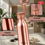 Stainless Steel Insulated Bottle 24 Hours Hot or Cold Vacuum Flask Thermosteel Bottle  Copper