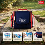 Stainless-Steel Lunch Box Set 4 with Bag Stainless-Steel Leak-Proof Containers  Full Meal Boxes