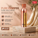 Stainless Steel Insulated Bottle 24 Hours Hot or Cold Vacuum Flask Thermosteel Bottle  Copper
