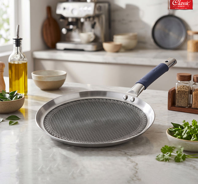 Hexa Comb Triply Dosa Tawa 30cm