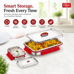 Stellar Lunch Box Stainless Steel Lunch Box, Airtight, Stackable, BPA Free, with Small Container,