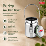 Leak Proof Prime Multi Can  Air Tight, Stainless Steel Storage Can