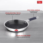 Hexa Comb Triply Frypan Without Lid