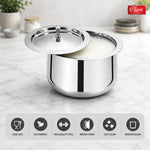 Stainless Steel Handi Set (4 Pcs)