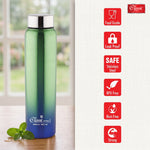 Single Wall Stainless Steel JointLess Bottle - Premium Leak Proof Water Bottle Rainbow Color