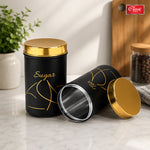 Premium Long Tea & Sugar Canister Set