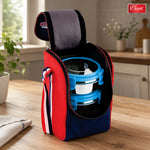 Classic Steels Lock It Stainless Steel Lunch Box Detachable Four Side Locking for Easy Opening 3 Containers Lunch Box, Blue