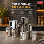 Kitchen Storage Canisters with Transparent Window