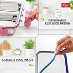 Stellar Lunch Box Stainless Steel Lunch Box, Airtight, Stackable, BPA Free, with Small Container,