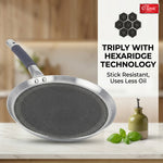 Hexa Comb Triply Dosa Tawa 30cm