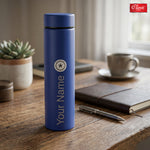 Personalized Stainless Steel Water Bottle  Customizable Super Slim Single Wall Design