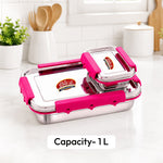 Stellar Lunch Box Stainless Steel Lunch Box, Airtight, Stackable, BPA Free, with Small Container,