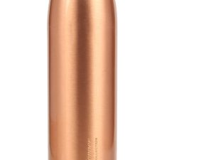 Classic Steels Pure Copper Bottle One Piece Jointless - Made with Pure Copper Durable, Insulated, Leak-Free, Heavy Weight, Lequer Coating